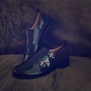 Classic Blue Oxford Shoes